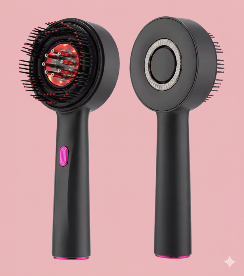 PulseBrush - Massage Intense, Cheveux Sublimés