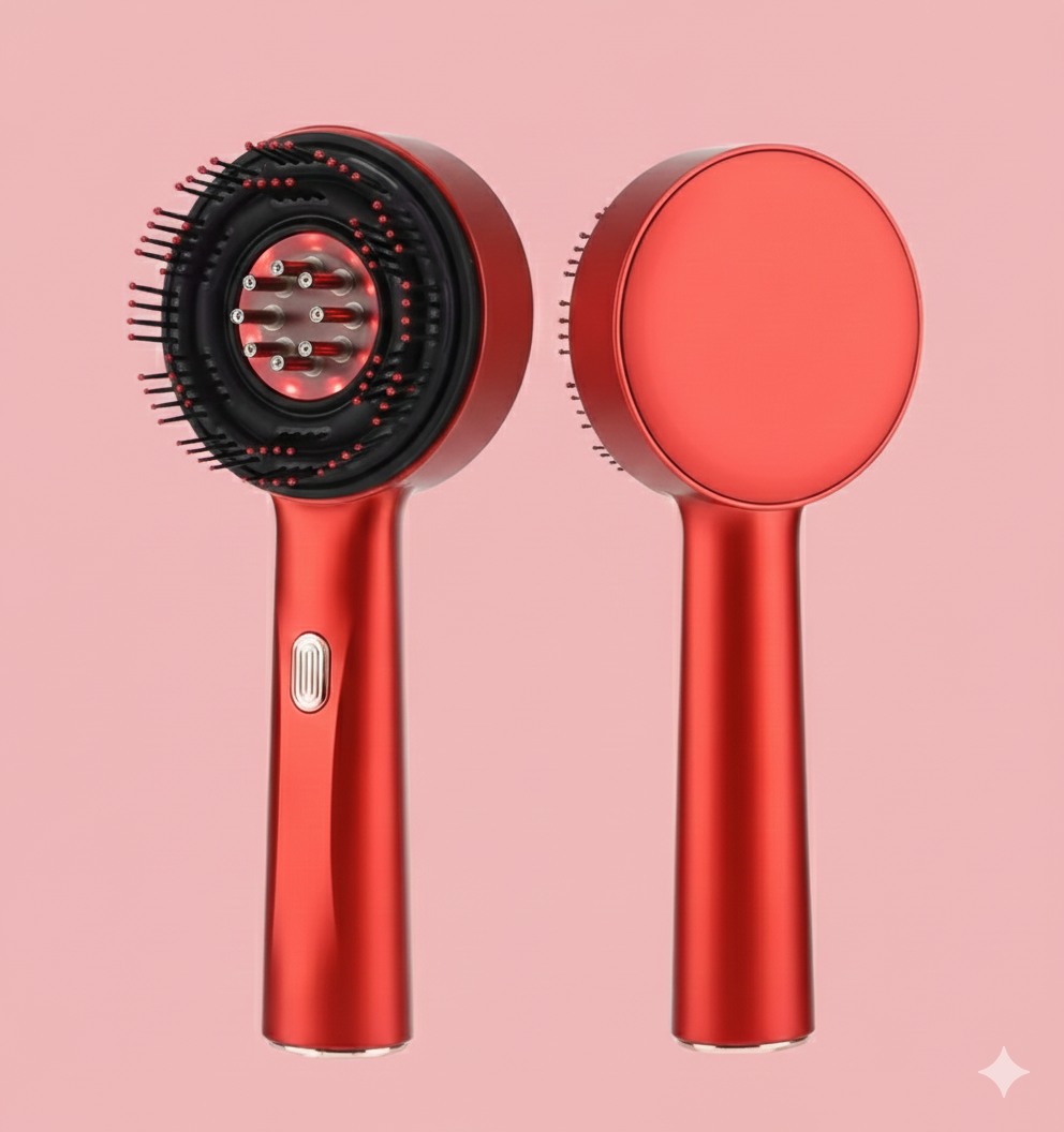 PulseBrush - Massage Intense, Cheveux Sublimés
